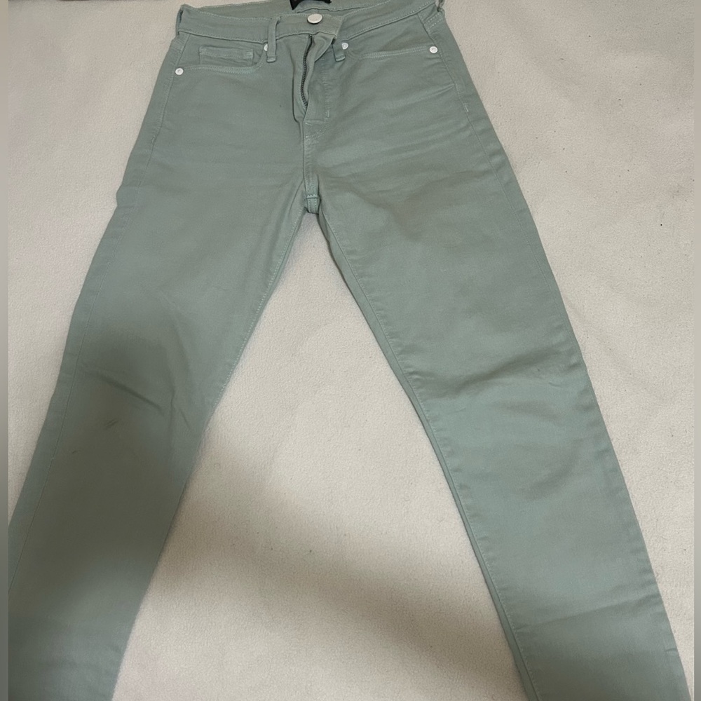 Banana Republic Women's Green Skinny Jeans